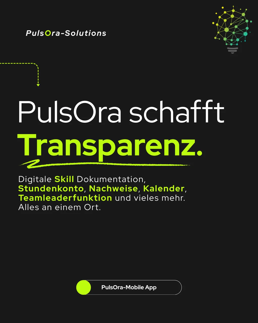 Einblick in die PulsOra App, Ansicht 5